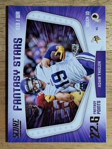 2018 Score Fantasy Stars #10 Adam Thielen - Picture 1 of 2
