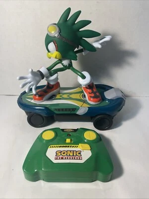 SEGA Sonic Hedgehog Free Riders Jet The Hawk RC Skate Board Figure With Remote - Image 1 of 4