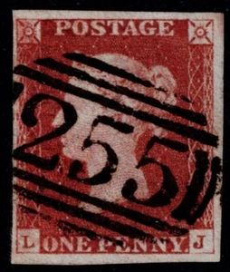 1841 1d Red Pl 70 LJ 4m Crisp Doncaster 255 Stunning Looker Superb Used - Picture 1 of 1