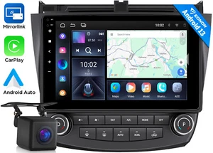 Android 13 Carplay For Honda Accord 7th 2003-2007 Car Radio Stereo Apple GPS NAV - Picture 1 of 24