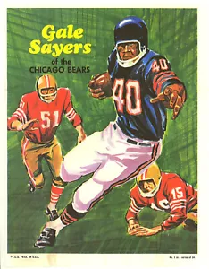 1970 Topps Football Posters #1-#8 You Pick! - Picture 1 of 16