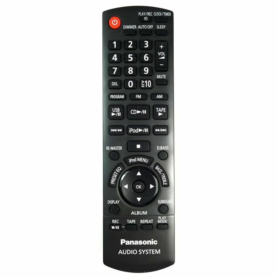 Genuine Panasonic N2QAYB000388 HiFi Remote Control - Image 1 of 1
