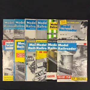 Model Railroader Magazine Misc Lot - 1947 to 1959 - 12 Issues *Read Condition* - Picture 1 of 24