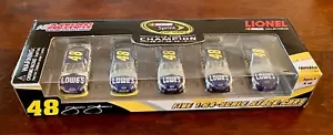 Jimmie Johnson #48 Lowes 2006-2010 Five Time Champion Set Boxed Ltd Ed. 1:64 - Picture 1 of 6