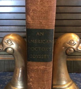 AN AMERICAN DOCTOR’S ODYSSEY by Victor Heiser 1939 Vintage Antique Book - Imagen 1 de 11