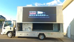 LED billboard truck FOR SALE everything included Truck + Complete LED system - Picture 1 of 5