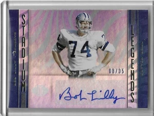  2019 Panini Illusions Stadium Legends Bob Lilly Autographs #18 Auto /35 - Picture 1 of 2