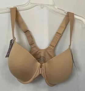 Felina Women's Bra Beige Underwired Front Closure Size 32DDD - Picture 1 of 5