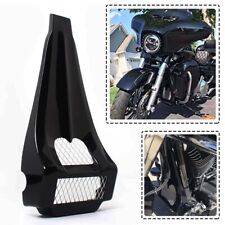 Gloss Black Stretched Chin Spoiler Scoop For Harley Electra Street Glide 1997-13