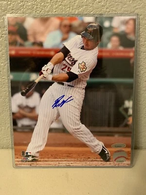 Foto firmada por Brett Wallace de los Astros de Houston de 8x10 Tristar Foto 1 de 4