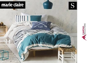 MARIE CLAIRE LILOU BY LINEN HOUSE SINGLE QUILT DOONA COVER & PILLOWCASE-TEAL - Picture 1 of 1