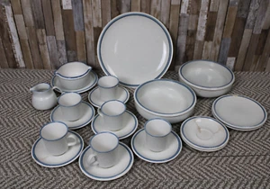 Discontinued 22 Pc. Set of Dishes - Pattern is Cordon Bleu by Mikasa - Vintage - Picture 1 of 22