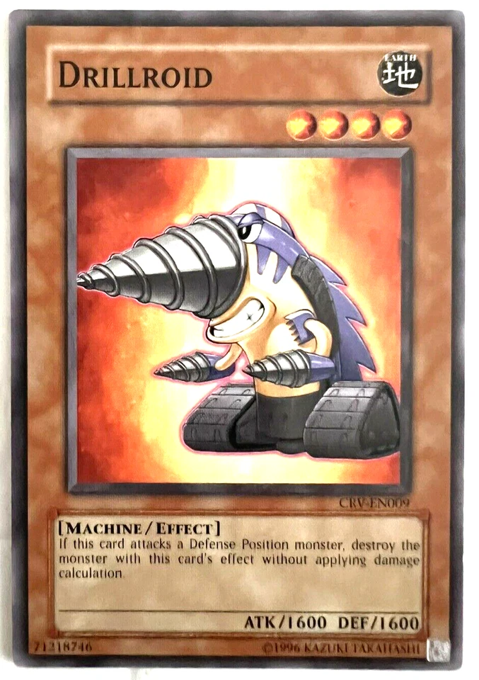 YuGiOh! - Drillroid - CRV-EN009 - Unlimited - Common - Image 1 of 1