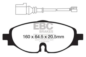 EBC Yellowstuff Front Brake Pads for Skoda Superb (3V) 2.0 TD (190 BHP) (15>) - Picture 1 of 1
