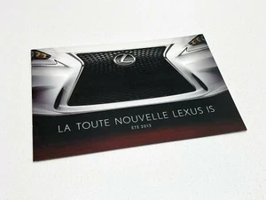 Folleto de vista previa Lexus IS 2014 - francés - Imagen 1 de 1