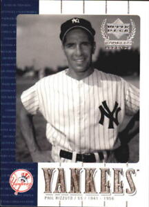  2000 Upper Deck Yankees Legends #11 Phil Rizzuto