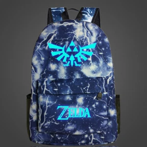 The Legend of Zelda Backpack Boys Cartoon School bag Girls Anime Shoulders Bag - Picture 1 of 4