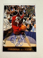 K135,688 - 1999 Press Pass SE Autographs #14 Obinna Ekezie Auto