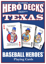 Texas Rangers Baseball Heroes Original Hero Deck Playing Cards Fan Gift MLB