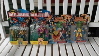  Фигурки DC Total Justice and Marvel 1997 почти как новые Despero Hawkman WolverinE  - Изображение 1 из 4