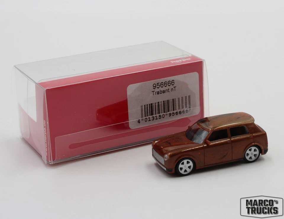 Herpa Trabant NT marmormiert „Sommerfest“ No. 956666 1:87 /HN3355 - Image 1 of 1