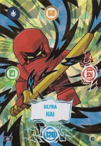 Lego Ninjago Series 9 TCG Card No. 41 Ultra Kai - Picture 1 of 1