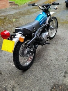 Motorcycle Seat Cover KAWASAKI KE175 B2-B3 Complete With Strap - Picture 1 of 3
