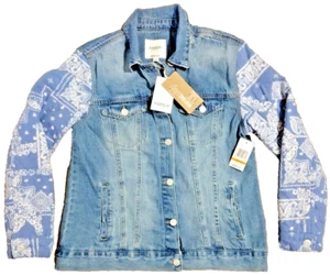 Kensie Jeans Vintage Luxe Denim Jeansjacke Damen Größe S - Bild 1 von 6