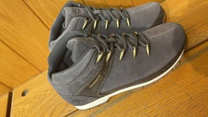 TIMBERLAND MEN'S HOMMES EURO SPRINT MID HIKER DARK GREY SUEDE BOOTS A2HDR - Picture 1 of 8