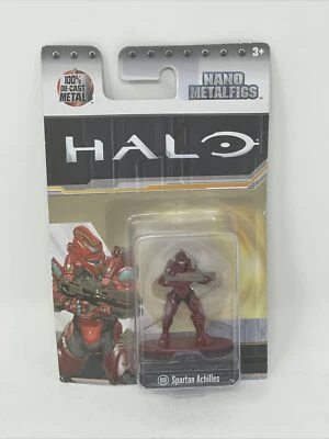 HALO NANO METALFIGS - Figura coleccionable de metal fundido a presión de Aquiles espartano Foto 1 de 4