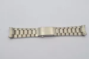PULSERA OMEGA SEAMASTER PLANET OCEAN ACERO 20MM VINTAGE RARA 1679/603 - Imagen 1 de 4