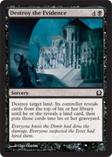 4x Destroy the Evidence MTG Return to Ravnica NM Magic Regular