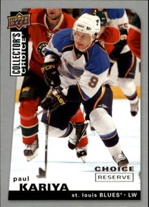 2008-09 (BLUES) Collector's Choice Silver #145 Paul Kariya