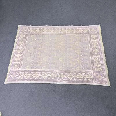 Multi-Purpose Indian Artisans Hand Crafted Reversible Cotton Throws Khes Blanket - Image 1 of 4