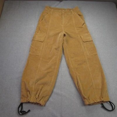 The North Face 裤子女式 8 米色实用灯芯绒工装宽松嘻哈 — 第 1/4 张图片