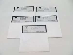Disquettes 5,25" MICROSOFT QUICKC POUR WINDOWS Gateway édition 2000 programme - Photo 1/7