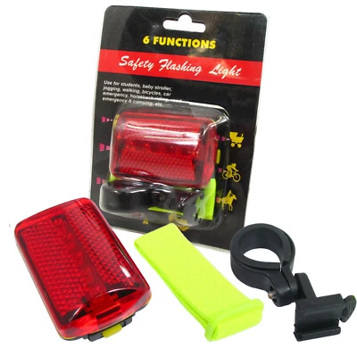 LED Safety Flashing Light Hi-Vis Strap 6 Function Jogging, Bicycles, Car Camping - Image 1 of 3
