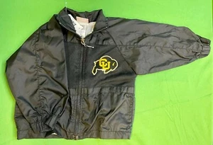 NCAA Colorado Buffaloes Majestic Windbreaker Jacket Toddler 24 months - Picture 1 of 3