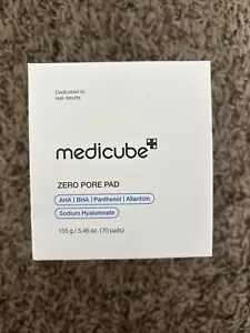 🔥NEW🔥 Medicube Zero Pore Pads 2.0, Dual-Textured Facial Toner Pads (70 Pads) - Picture 1 of 3