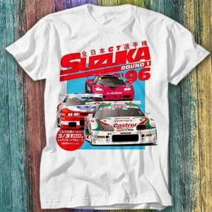 JDM Suzuka Japan Racing Car 1996 JGTC Poster T Shirt Top Tee 456 - Picture 1 of 2