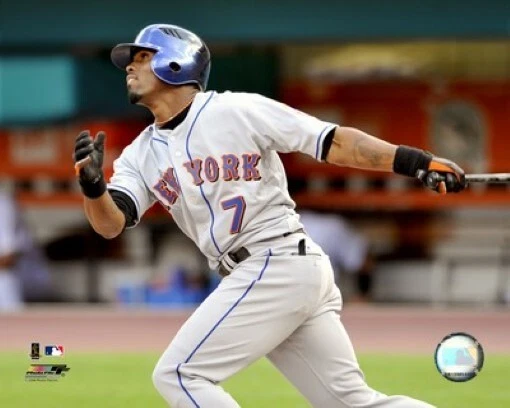 Jose Reyes New York Mets Licensed 8 X 10 Photo AAJO246 - Image 1 of 1