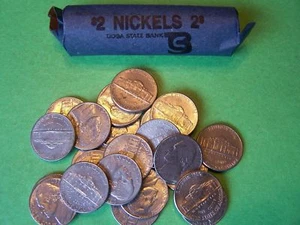 1974 D Jefferson Nickel - 40 Coin Roll - Picture 1 of 1