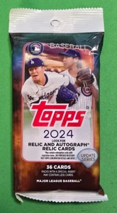 Topps 2024 Baseball Update Fat Pack - Brand New - 36 Cards SHIPS TODAY! - Picture 1 of 2