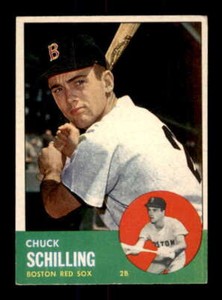 1963 Topps #52 Chuck Schilling EX/EX+ Red Sox 231958