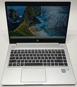 HP ProBook 440 G6 14" i5-8265u@1.60GHz 8GB RAM 256GB NVMe Win 11 Pro CB389 - Picture 1 of 10