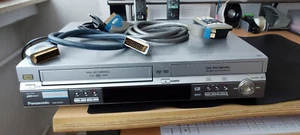 Panasonic DMR ES30V DVD VHS Combo Recorder Remote AV Cords Tested - Picture 1 of 2