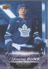 2023-24 Upper Deck Series 1  "UD Canvas: Young Guns" Matthew Knies #C103