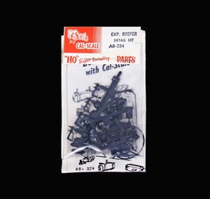 Kit de detalles a escala HO Cal-Scale 190-324, juego de detalles de refrigerador exprés, súper detalles - Imagen 1 de 4