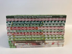 Menge 12 Gänsebeeren Patch Weihnachten Kochbücher Hardcover - sehr gut - Bild 1 von 7