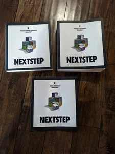 NEXTSTEP Release 3 Second Edition/Printing 3 Vol Set LESEN - Bild 1 von 9